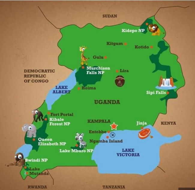 IMG Overview Safari Regions of Uganda